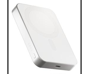 ZENS ZEPP10W/00 Pro 1 Slim Power Bank 10000mAh Blanc, Recharge sans fil 15W, USB-C, Compatible MagSafe, Qi2, Aluminium