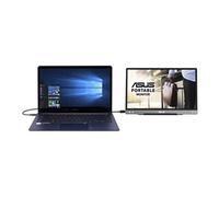 ZenScreen MB14AC - Ecran LED - 14" - portable - 1920 x 1080 Full HD (1080p) - IPS - 250 cd/m² - 5 ms - USB-C - gris foncé