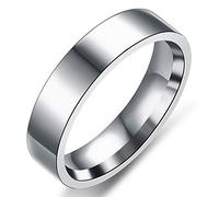ZENSE - Bague fine pour homme de couleur argent ZR0159, taille 70