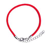 Zense - Bracelet rouge pour homme en corde ajustable ZB0367
