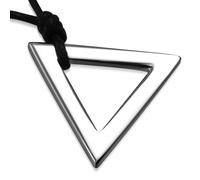 Zense - Pendentif Homme En Acier En Forme De Triangle Zp0044