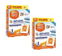 ZENSECT Anti-mites Technologique Maxi Format 16 Barquettes - Lot de 2