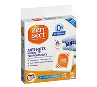 Zen'Sect - Lot de 2 x 8 Barquettes Anti-Mites Textiles sans Parfum - Protection Larves et œufs