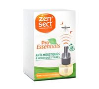 Zen'Sect ProEssentials Moustiques - Lot de 2 Recharges pour Diffuseur électrique (2x 45 nuits) - Anti-Moustiques & Moustiques Tigres