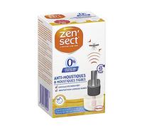 ZEN'SECT Lot de 4 recharges liquides 0% Insecticide 45 Nuits