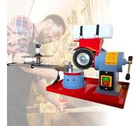 ZenSeFarin 250w/370w/550w Affûteuse De Lames De Scie électrique, Affûteuse De Lames De Scie Circulaire à Angle Réglable, Meuleuse d'angle avec Interrupteur à Injection d'eau Et Porte-Anneau 550W