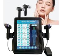 ZenSeFarin Appareil de Beauté 2 en 1 à Micro-Aiguilles pour L'éLimination Cicatrices D'Acné,Appareil Raffermissement Peau,Appareil Lifting Visage à Micro-Aiguilles RF Fractionné Profondeur 8