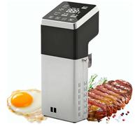 ZenSeFarin Cuiseur sous Vide 1600W Thermoplongeur de précision avec Affichage numérique,Chauffe Rapide,Ultra Silencieux,Rangement Facile pour des résultats de Cuisson Parfaits