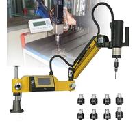 ZenSeFarin Machine à Tarauder électrique à Bras Flexible 360°,Perceuse-Taraudeuse M3-M16 avec 8 Pinces De Taraudage, 1 000 mm,312 TR/Min,pour Fabrication De Machines,Moules Et Autres Industries
