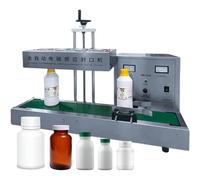 ZenSeFarin Machine Automatique Cachetage Papier D'aluminium,Scelleuse électromagnétique Continue Bouchon Bouteille,Scelleuse D'induction Bouchon Bouteille,Hauteur Réglable 20-300 Mm 20to70mmdiameter