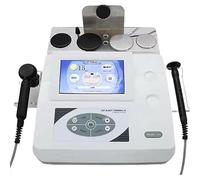 ZenSeFarin Machine Beauté Thérapie Tecar 448kHz,Équipement Spa Thérapie Corporelle avec Poignée/sonde/Plaque Négative,Fonctionnement Réglables Et Énergie,Absorption Élevée,pour Soulager Douleur