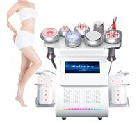 ZenSeFarin Machine Cavitation 80k Radiofréquence RF 9 en 1 Machine Sculpture du Corps,Machine Beauté du Visage Machine Rajeunissement La Peau pour Le Visage Bras Taille Cuisse Hanche Jambe A