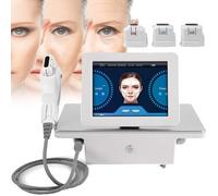 ZenSeFarin Machine De Beauté 3D Hifu Anti-Rides Appareil De Lifting Anti-âge,Appareil De Soins du Visage,Appareil De Lifting Et De Raffermissement De La Peau à 3 Têtes,pour Institut De Beauté