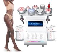 ZenSeFarin Machine De Cavitation à 80k,9 sur 1 Machine De Sculpture Corporelle,Machine à éliminer Les Graisses De Cellulite RF,Le Rajeunissement De La Peau,Serrer La Peau,pour La Taille du Visage A