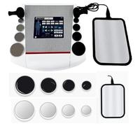 ZenSeFarin Machine De Diathermie Tecar Therapy,Machine De Thérapie Tecar pour Douleurs Corporelles,CET Ret pour Thérapeute Sportif en Rééducation Sportive,4 Modes Et 10 Parties du Corps Au Choix