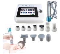 ZenSeFarin Machine Thérapie par Ondes Choc,Machine Thérapie Pneumatique par Ondes Choc Extracorporelles Masseur Corps À Ondes Choc Ed,Pistolet Massage Musculaire,7 Têtes Massage