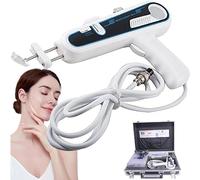 ZenSeFarin Pistolet De Mésothérapie Mesogun, Pistolet De Mésothérapie Hydroélectrique Injecteur d'eau Méso Machine De Rajeunissement De La Peau Instrument De Beauté en Titane Au Vanadium