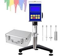 ZenSeFarin Viscosimètre Rotatif Numérique,Testeur Viscosité Rotatif Portable à 4 Rotors,Précision 3% Newton,avec Affichage LCD pour Une Mesure Viscosité Précise Peinture,Adhésifs,Cosmétiques,NDJ-5S