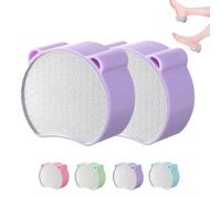 Zensilk Crystal Hair Eraser, Zensilk Hair Eraser, 2-in-1 Reusable Magic Painless Crystal Hair Remover, for Women and Men's Legs, Face, Arms, and Body (Purple,2)