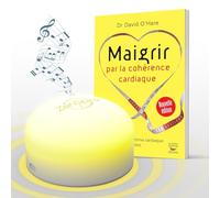 ZenSpire+ | Box Anti Stress | Appareil de Relaxation & Meditation pour Dormir Adulte - Aide à l’Endormissement, Sommeil & Bien Etre (Zenspire + Livre Maigrir Coherence Cardiaque, Pack 1)