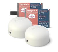 ZENSPIRE | Pack 2 Box Anti Stress | Appareil de Relaxation & Meditation pour Dormir Adulte - Aide à l’Endormissement, Sommeil & Bien Etre | 3 Fonctions - Lumière Zen, Son, Vibration