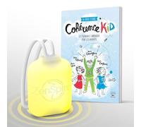 ZenSpire Pocket - Appareil de Respiration et Cohérence Cardiaque | Aide au Sommeil, Relaxation et Anti-Stress Naturel (Zenspire + Livre Coherence Kids, Pack 1)