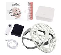 ZENT Masque LED 4-en-1, Masque led visage luminothérapie, Thérapie par lumièreinfrarouge, rouge, bleue et jaune - Régénérant, Anti-âge, Réduit l’acné - Silicone médical, USB-C, Léger et étanche IP67