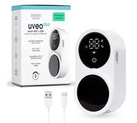 ZENT Support Brosse à Dents Electrique Mural, Stérilisateur Brosse a Dents, Double désinfection UV, Désinfectant Automatique Les 3 Heures, Installation sans perçage, Batterie Longue durée 50 Jours