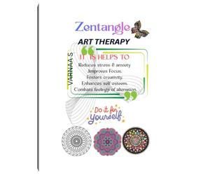 Zentangle Art Therapy: Keep creating, it will change your life.”