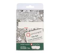 Generique Lot de 20 carreaux Zentangle originaux 89 x 89 mm