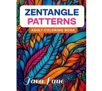 Zentangle-Style Coloring Book for Adults Relaxation: Intricate Extra Large Designs - 53 Detailed Patterns Including Wolves, Eagles, Fairies, Swirls & More | 8.5" x 11" Single-Sided Pages, Part 1 of 4