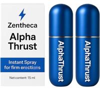 Zentheca Alpha Thrust, Zentheca Alphathrust Spray instantané de 15 ml/flacon, pulvérisateur retardateur pour homme longue durée, améliore le charme masculin avec des résultats à action rapide (2