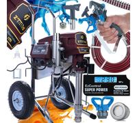 Zenthril Boa X 3500W Appareil professionnel de crépissage et de peinture par pulvérisation Airless | 6L/min | 20MPa | Buse 0,039" | ZenControl | Moteur Brushless | Série PowerXcellence