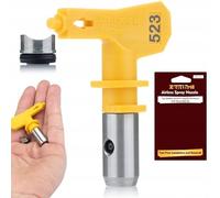 Zenthril EasyPerformance 523 - Buse de Pulvérisation Airless Haute Pression | Jet 25 cm, Ø 0,023" | Pour Peintures Extérieures, Façades, Bitume | Accessoire pour Pistolet Peinture