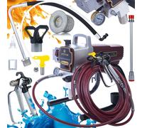 Zenthril Force A 1500W Pulvérisateur de peinture | 20MPa | 1,8L/min | Buse 0,019" | Système Airless EasyPerformance | Profi Tool | Système Airless EasyPerformance | Outil Profi