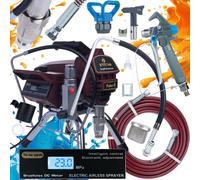 Zenthril Pulse D Airless - Pompe de peinture 2000W 20MPa 2L/min | 0,019"