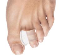 ZenToes Lot de 4 séparateurs d'orteils en gel transparent pour oignons, écarteurs d'orteils qui se chevauchent et douleurs à la dérive (transparent)