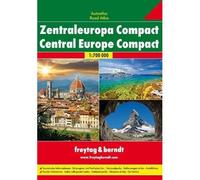 Zentraleuropa compact, autoatlas Echelle 1:700 000 - Collectif - Freytag Brendt Libri - Poche - Livre