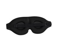 Zentriva Masque de sommeil pour les yeux zéro pression oculaire 3D - Bloque la lumière - Masque respirant pour les voyages - Pour homme et femme - Noir