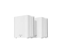 ASUS ZenWiFi BD4 - Système Wi-Fi - (2 routeurs) - jusqu'à 4900 pieds carrés - maillage 1GbE, Wi-Fi 7, 2.5GbE, 5GbE Bi-bande G