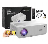 Zenwire E600H Projecteur Home Cinéma Projecteur LED Vidéo Android 9.0 Smart TV 5,7 » Full HD 4K 13500 LM 450 Ansi 5000:1 WiFi 2.4/5 GHz Bluetooth 5.1 pour téléphone/PC/PS5/Xbox/HDMI/4K-Home Cinéma