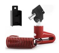 ZenXstore Antivol de Frein à Disque - Antivol de Vélo Puissant pour Trottinette Electrique, Moto & Scooter - Antivol avec Verrouillage à Disque de Frein - Compact et Résistant aux Intempéries
