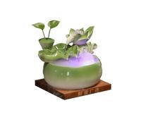 ZENY896V Fontaine d’Intérieur Fontaine de Table en céramique for Aquarium avec Boule Feng Shui for la décoration intérieure et extérieure Fontaine de Table