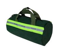ZenyTra Sac à outils, vert, avec bandes réfléchissantes, robuste, polyvalent, pour chantier de construction et camping, 38 x 20 cm, portable, résistant à l'usure, pour la maison, le jardin