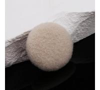 ZENZDS 15-38mm 100 pièces Bouton recouvert de Velours Rose Clair Boutons recouverts de Tissu Boutons de Costumes Boutons à Tige en métal Vintage Couture pour Veste vêtements Jeans