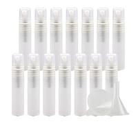 ZEOABSY 20 Pièces 3ml Vaporisateur Vide, Mat Transparent Petits Vaporisateur en Plastique, Flacon Spray Vide, Atomiseur Parfum, Bouteilles avec Pompe de Pulvérisation de Voyage