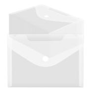 ZEONHAK Lot de 100 pochettes transparentes A6 à bouton-pression en plastique pour l'organisation et le rangement de fichiers