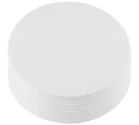 ZEONHAK Lot de 200 feuilles de papier sulfurisé rond de 26 cm, antiadhésives, blanches, pour moules à gâteaux, presse à tortilla