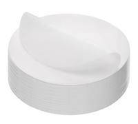 ZEONHAK Lot de 800 cercles de papier sulfurisé rond de 18 cm pour la cuisson des gâteaux, blanc