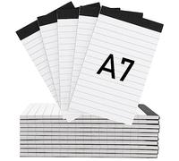 ZEONHEI Lot de 15 petits blocs-notes A7, 30 feuilles de papier ligné, bloc-notes de poche pour prendre des notes, rappels, planification d'organisation, 7,6 x 12,7 cm